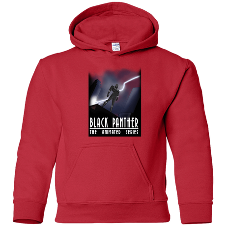 Sweatshirts Red / YS Black Panther The Animated Series Youth Hoodie