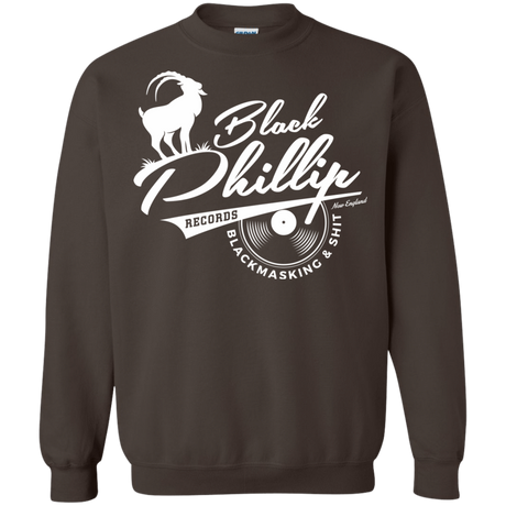 Sweatshirts Dark Chocolate / Small BLACK PHILLIP RECORDS Crewneck Sweatshirt