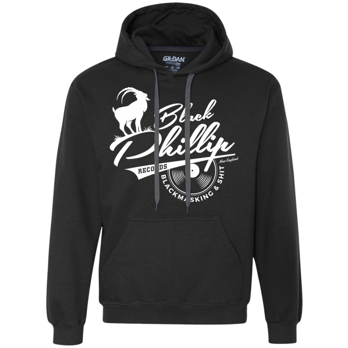 Sweatshirts Black / Small BLACK PHILLIP RECORDS Premium Fleece Hoodie