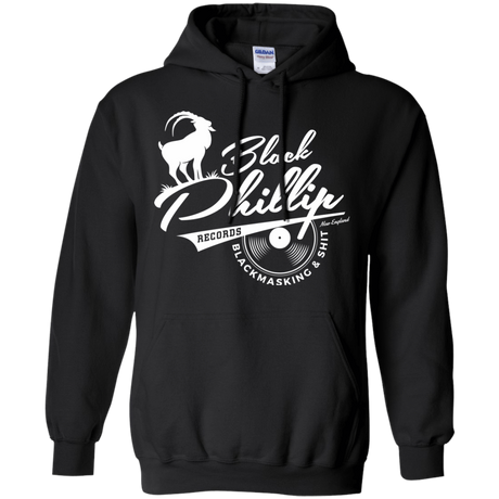 Sweatshirts Black / Small BLACK PHILLIP RECORDS Pullover Hoodie