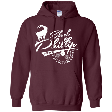 Sweatshirts Maroon / Small BLACK PHILLIP RECORDS Pullover Hoodie
