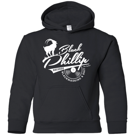 Sweatshirts Black / YS BLACK PHILLIP RECORDS Youth Hoodie