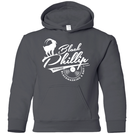 Sweatshirts Charcoal / YS BLACK PHILLIP RECORDS Youth Hoodie