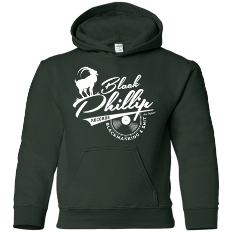 Sweatshirts Forest Green / YS BLACK PHILLIP RECORDS Youth Hoodie