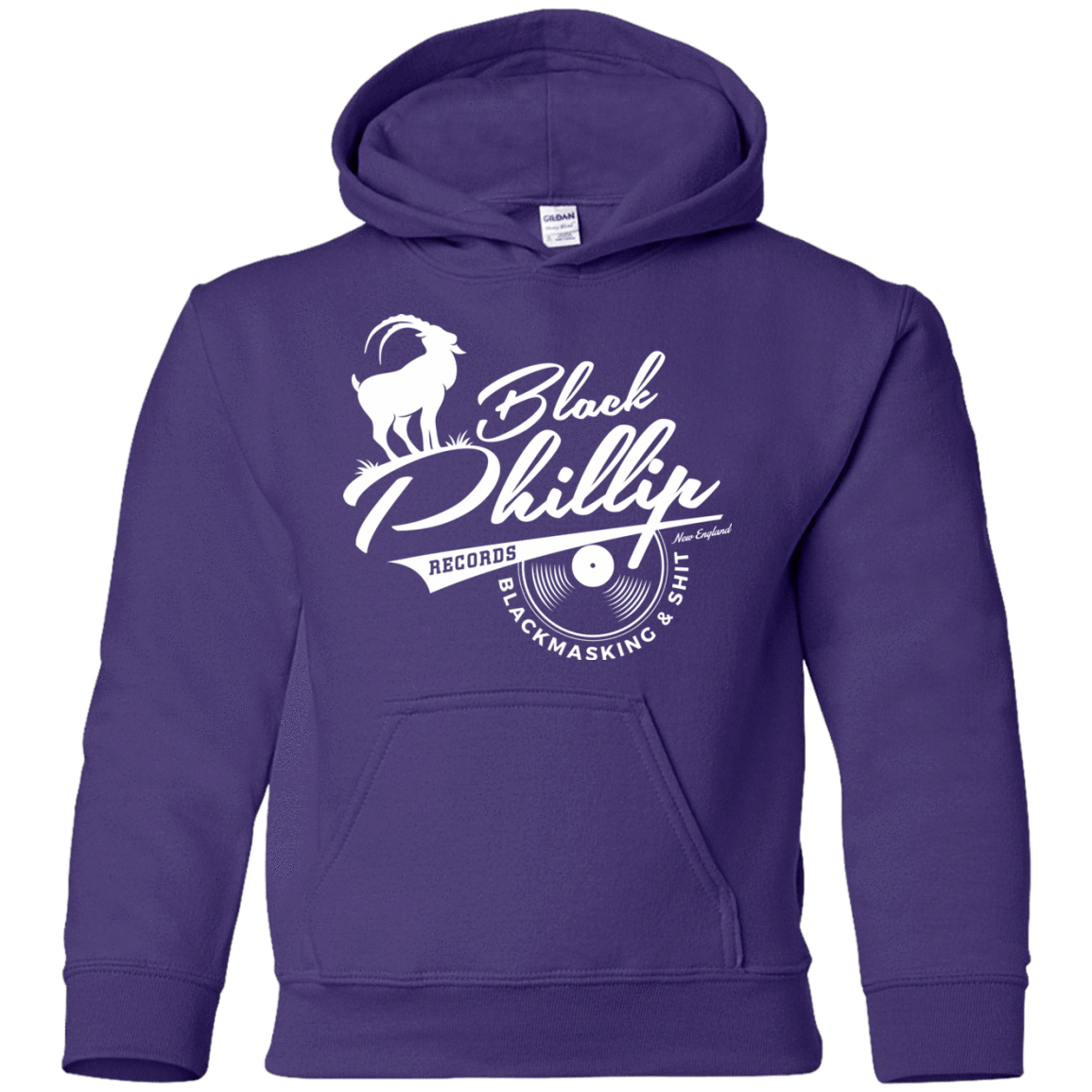 Sweatshirts Purple / YS BLACK PHILLIP RECORDS Youth Hoodie