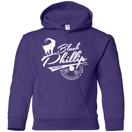 Sweatshirts Purple / YS BLACK PHILLIP RECORDS Youth Hoodie