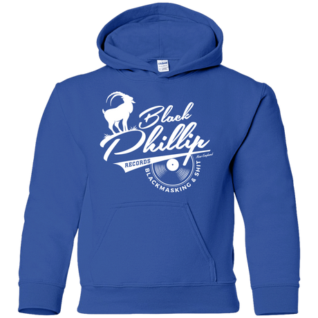 Sweatshirts Royal / YS BLACK PHILLIP RECORDS Youth Hoodie