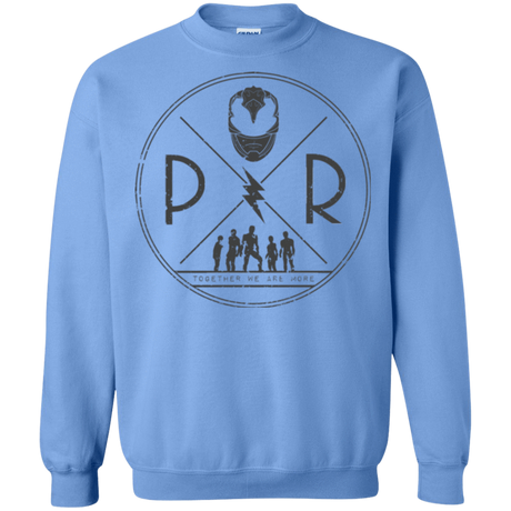 Sweatshirts Carolina Blue / Small Black Power Crewneck Sweatshirt