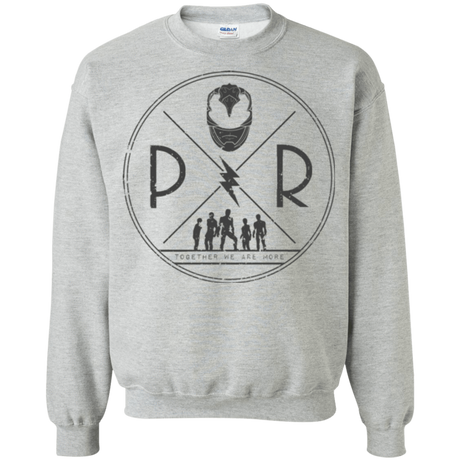 Sweatshirts Sport Grey / Small Black Power Crewneck Sweatshirt