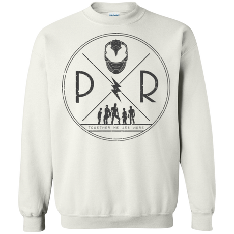 Sweatshirts White / Small Black Power Crewneck Sweatshirt