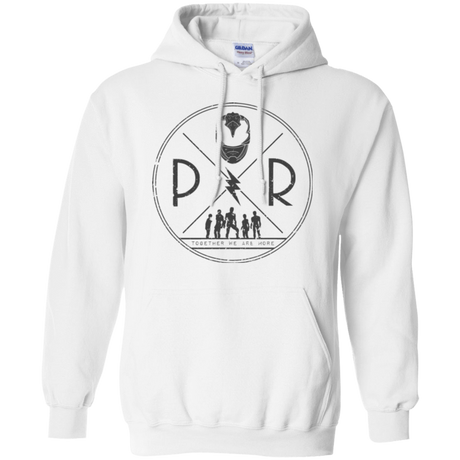 Sweatshirts White / Small Black Power Pullover Hoodie