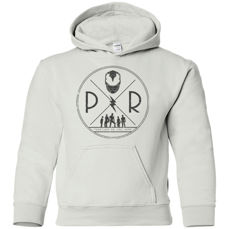 Sweatshirts White / YS Black Power Youth Hoodie