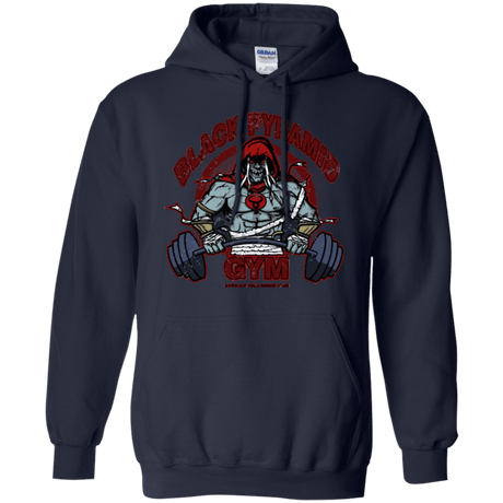 Sweatshirts Navy / Small Black Pyramid Gym Pullover Hoodie