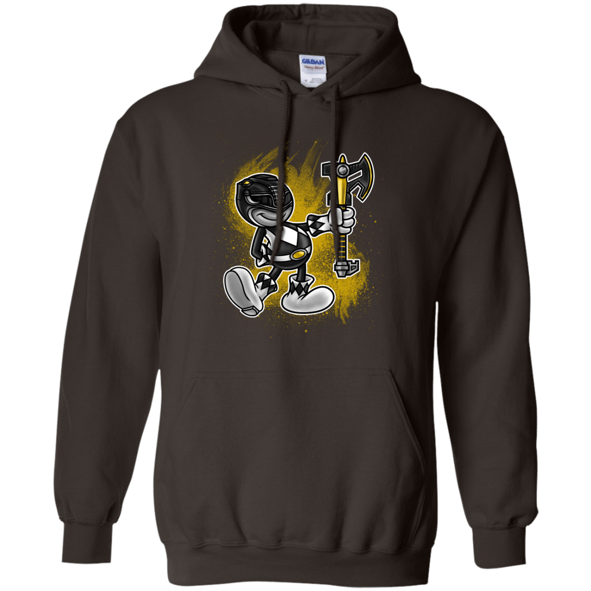 Sweatshirts Dark Chocolate / Small Black Ranger Artwork Pullover Hoodie