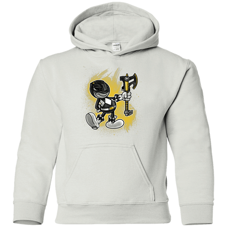 Sweatshirts White / YS Black Ranger Artwork Youth Hoodie