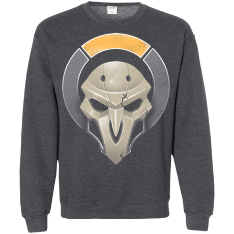 Sweatshirts Dark Heather / Small Black Robed Terrorist Crewneck Sweatshirt