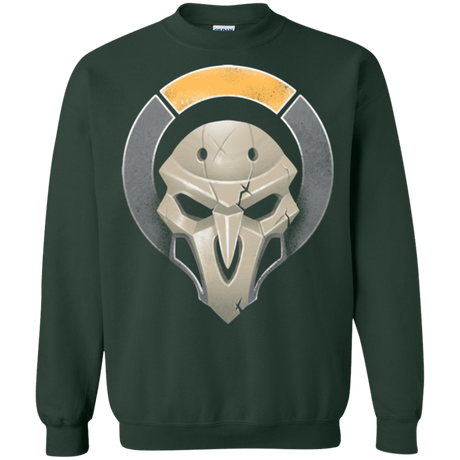 Sweatshirts Forest Green / Small Black Robed Terrorist Crewneck Sweatshirt