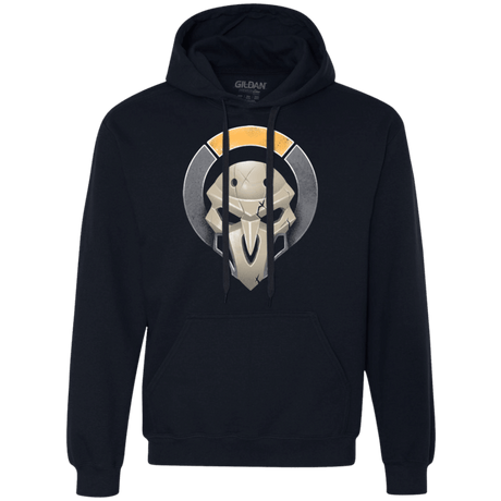 Sweatshirts Navy / Small Black Robed Terrorist Premium Fleece Hoodie