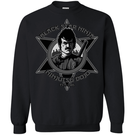 Sweatshirts Black / S Black Star Dojo Crewneck Sweatshirt