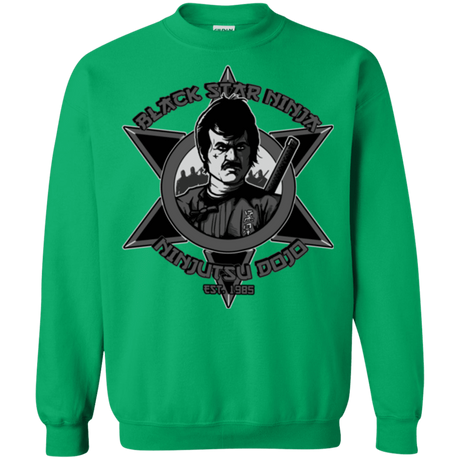 Sweatshirts Irish Green / S Black Star Dojo Crewneck Sweatshirt