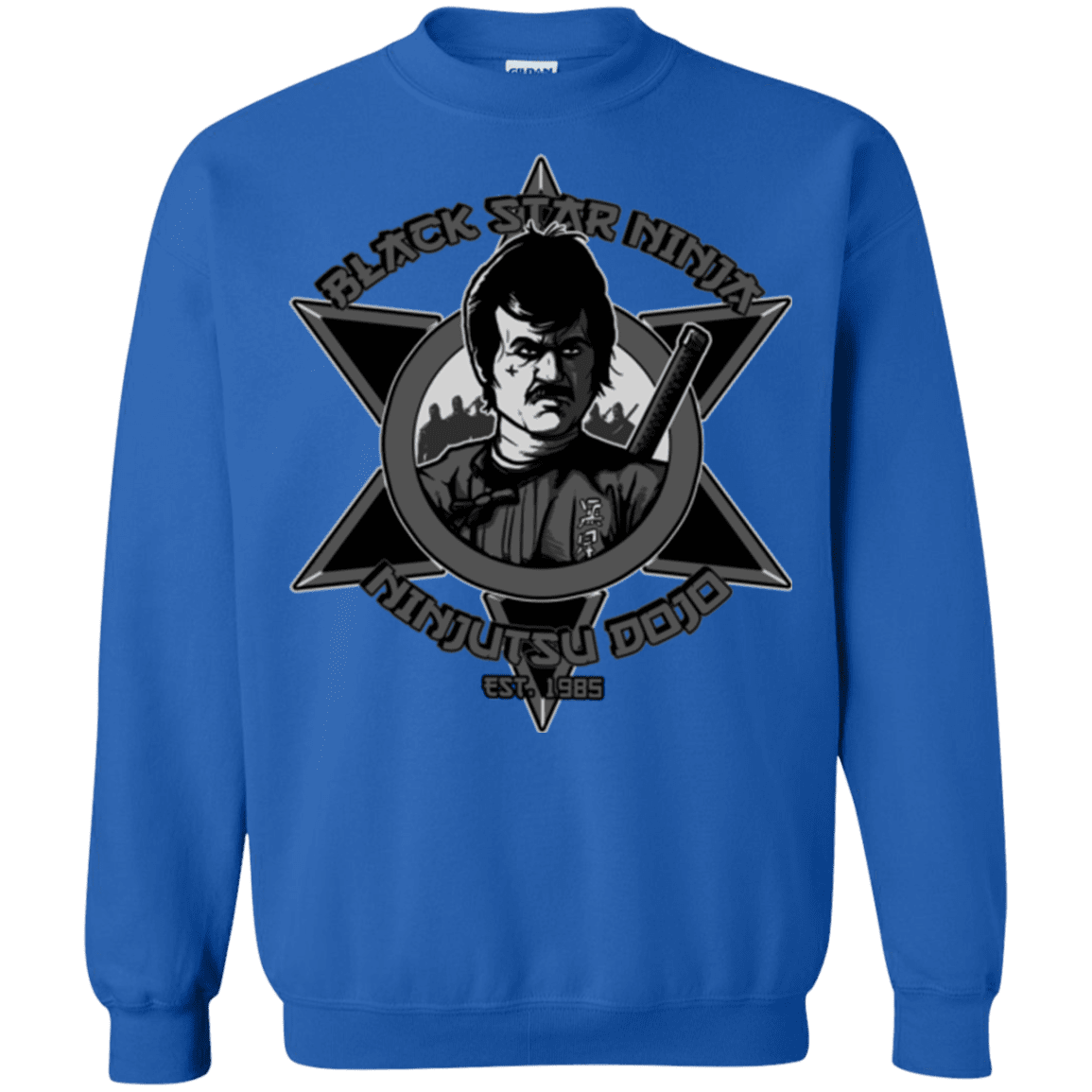 Sweatshirts Royal / S Black Star Dojo Crewneck Sweatshirt