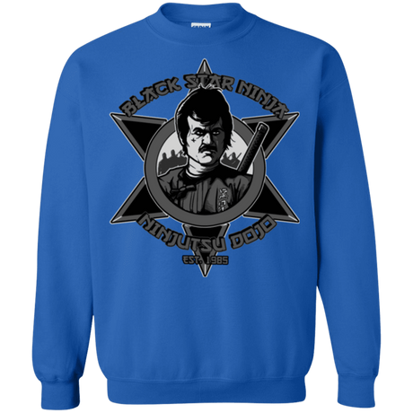 Sweatshirts Royal / S Black Star Dojo Crewneck Sweatshirt