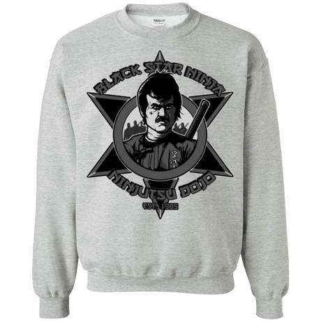Sweatshirts Sport Grey / S Black Star Dojo Crewneck Sweatshirt
