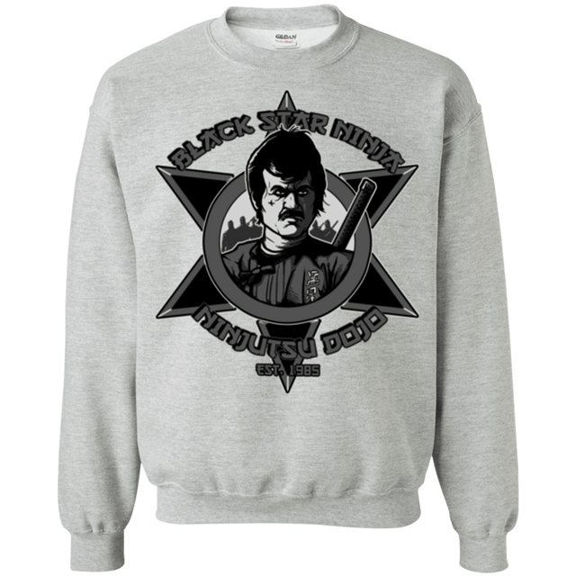 Sweatshirts Sport Grey / S Black Star Dojo Crewneck Sweatshirt