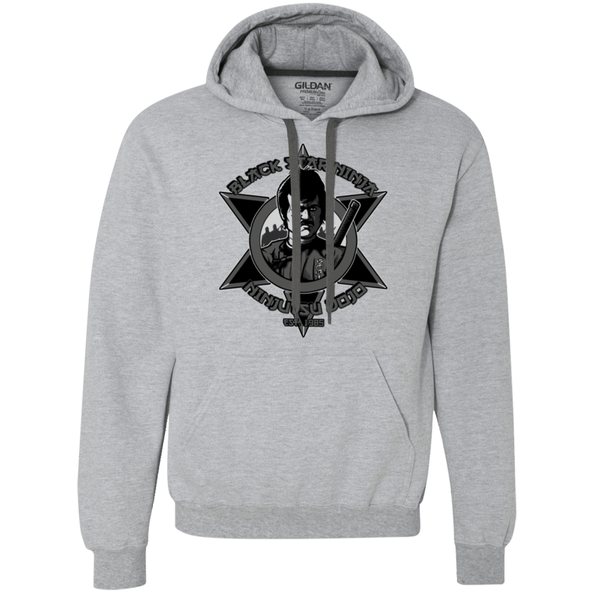 Sweatshirts Sport Grey / S Black Star Dojo Premium Fleece Hoodie