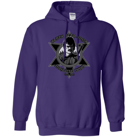 Sweatshirts Purple / S Black Star Dojo Pullover Hoodie