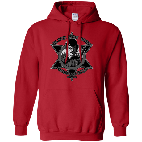 Sweatshirts Red / S Black Star Dojo Pullover Hoodie