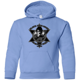 Sweatshirts Carolina Blue / YS Black Star Dojo Youth Hoodie