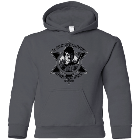 Sweatshirts Charcoal / YS Black Star Dojo Youth Hoodie