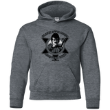 Sweatshirts Dark Heather / YS Black Star Dojo Youth Hoodie