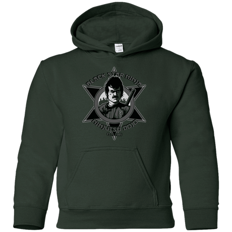 Sweatshirts Forest Green / YS Black Star Dojo Youth Hoodie