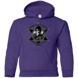 Sweatshirts Purple / YS Black Star Dojo Youth Hoodie