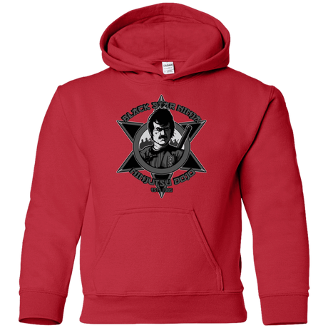 Sweatshirts Red / YS Black Star Dojo Youth Hoodie