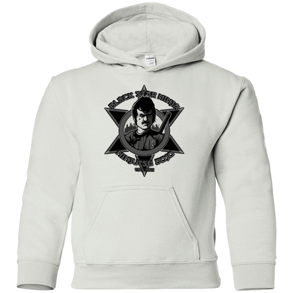 Sweatshirts White / YS Black Star Dojo Youth Hoodie