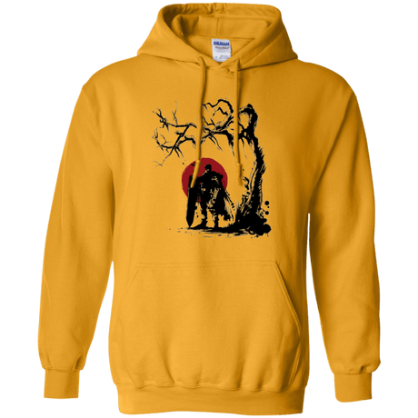 Sweatshirts Gold / Small Black Swordsman under the sun Pullover Hoodie