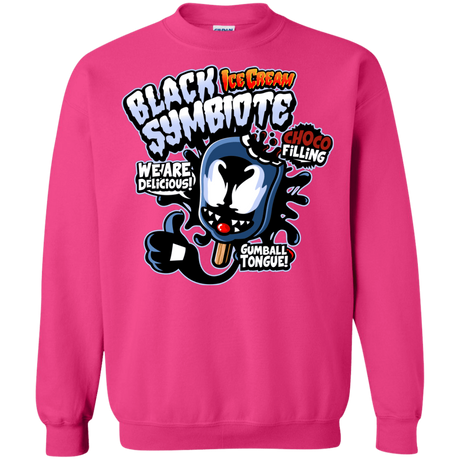 Sweatshirts Heliconia / S Black Symbiote Ice Cream Crewneck Sweatshirt