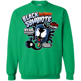 Sweatshirts Irish Green / S Black Symbiote Ice Cream Crewneck Sweatshirt