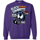 Sweatshirts Purple / S Black Symbiote Ice Cream Crewneck Sweatshirt