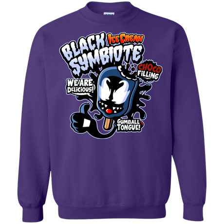 Sweatshirts Purple / S Black Symbiote Ice Cream Crewneck Sweatshirt