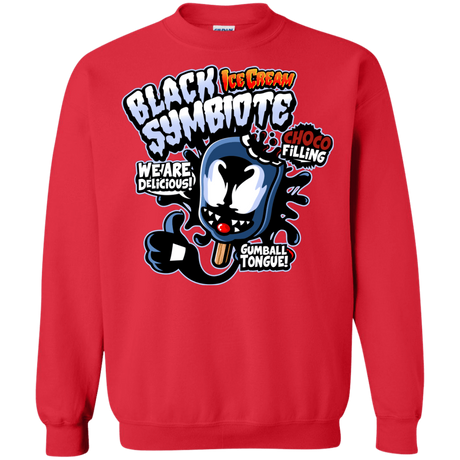 Sweatshirts Red / S Black Symbiote Ice Cream Crewneck Sweatshirt