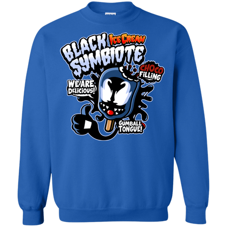 Sweatshirts Royal / S Black Symbiote Ice Cream Crewneck Sweatshirt