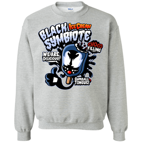 Sweatshirts Sport Grey / S Black Symbiote Ice Cream Crewneck Sweatshirt