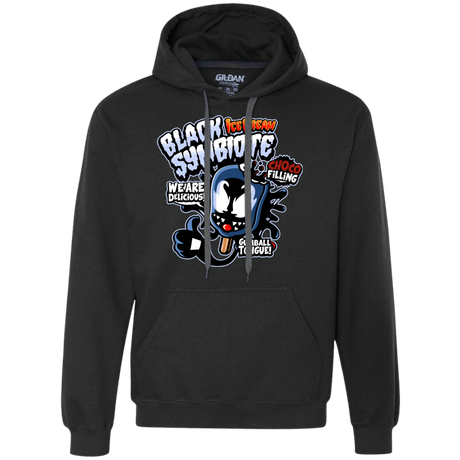 Sweatshirts Black / S Black Symbiote Ice Cream Premium Fleece Hoodie