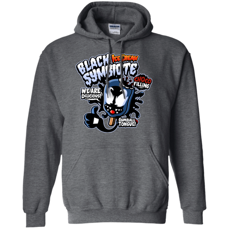 Sweatshirts Dark Heather / S Black Symbiote Ice Cream Pullover Hoodie