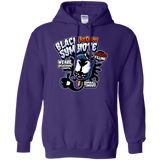 Sweatshirts Purple / S Black Symbiote Ice Cream Pullover Hoodie