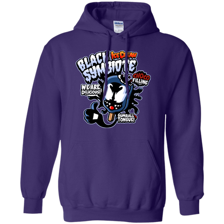 Sweatshirts Purple / S Black Symbiote Ice Cream Pullover Hoodie